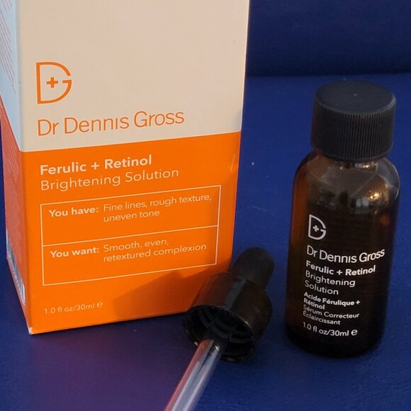 NIB Dr Dennis Gross Ferulic + Retinol Brightening Serum - Picture 5 of 13